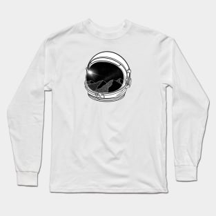 Astronaut Helmet Long Sleeve T-Shirt